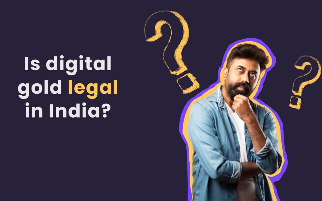 Man wondering about regulation of digital gold in india