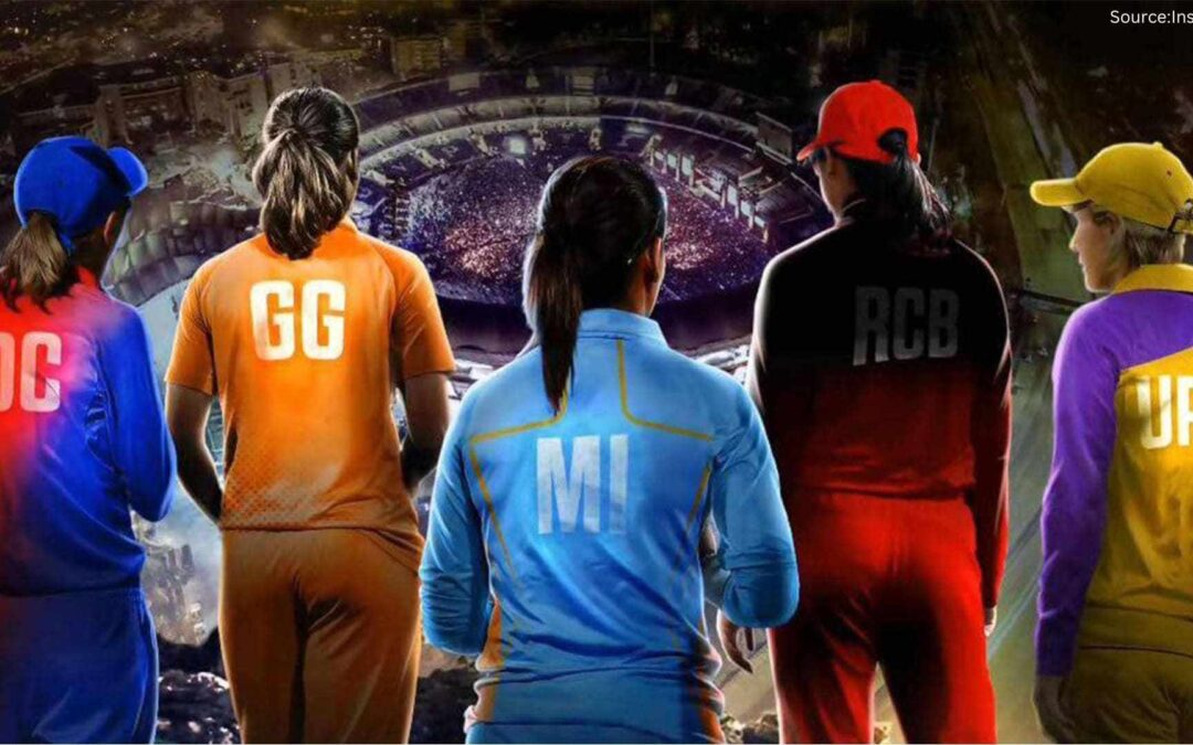 5 women from different teams of the womens IPL (WPL)