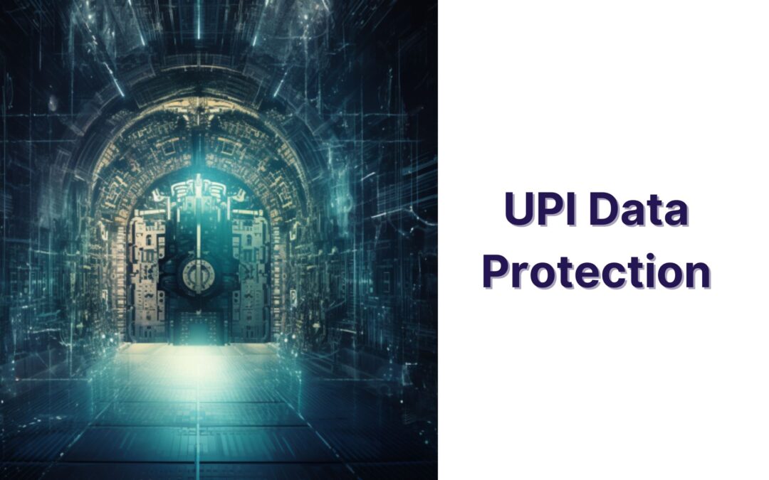 UPI Data protection, futuristic vault